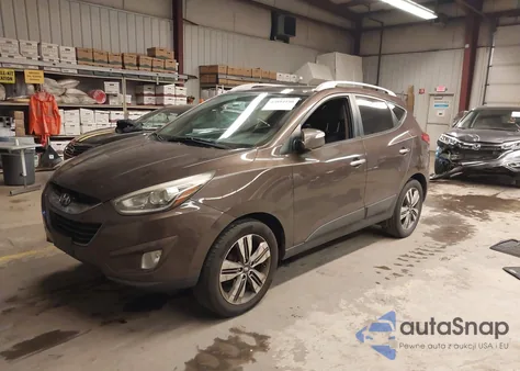 2014 Hyundai Tucson Limited из США, поврежденный, VIN KM8JUCAG1EU842704